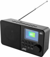 JVC DAB RA-E611B-DAB Rádió - Fekete