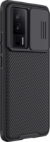 Nillkin CamShield Pro Poco F5 Pro 5G Szilikon Tok - Fekete