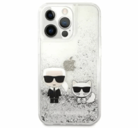 Karl Lagerfeld Apple iPhone 13 Pro Hátlapvédő Tok - Ezüst