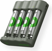 GP ReCyko B441 USB Modell AA/AAA NiMH Akkumulátor töltő + 4db elem (4x AAA - 850mAh)