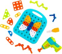 Learning Resources EI-4107 Design és Fúró Alakzatok Műhely Készlet