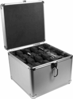 Logilink UA0193 Merevlemezhez tároló bőrönd - Ezüst