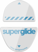 Pulsar Superglide Glass Egértalp Logitech G303 Shroud Edition részére - Fehér