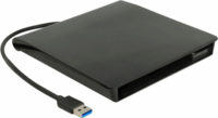 Delock 42636 Külső USB-A Mini DVD író/olvasó - Fekete