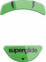 Pulsar Superglide Glass Egértalp Razer Orochi V2 Edition részére - Zöld