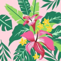 Ravensburger CreArt - Tropical Plants számfestő készlet