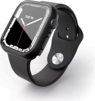 Next One Shield Apple Watch S7/S8 Tok + kijelzővédő - Fekete (45mm)