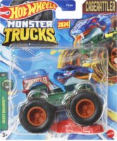 Mattel Hot Wheels Monster Trucks Cagerattler kisautó - Lila/Zöld