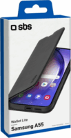 SBS Lite Samsung Galaxy A55 Flip Tok - Fekete