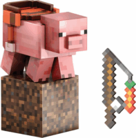 Mattel Minecraft Gyémánt szintű malac figura