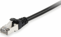 Equip S/FTP CAT6a Patch kábel 0.25m - Fekete