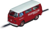 Carrera Digital 132 VW Bus T2b Porsche Renndienst pályaautó - Piros/fehér