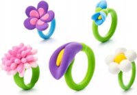 Hey Clay Bijou gyűrű készítő gyurmaszett - Virágok
