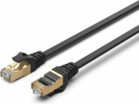 Unitek SSTP CAT7 Lapos patch kábel 2m - Fekete