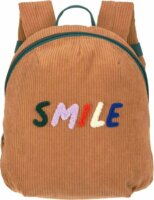 Lassig Little Gang Smile Gyermek hátizsák - Karamell barna