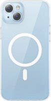 Baseus Crystal Series Magnetic Apple iPhone 14 Plus Tok + Üvegfólia - Átlátszó