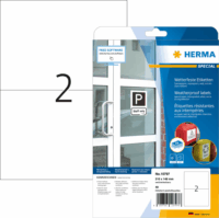 Herma 210x148 mm Címke tintasugaras és lézer nyomtatóhoz (40 címke / csomag)