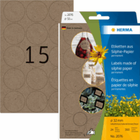 Herma 32mm Kör alakú Címke tintasugaras és lézer nyomtatóhoz (360 címke / csomag)