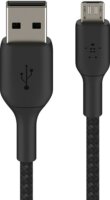 Belkin BoostCharge USB-A apa - MicroUSB-B apa 2.0 Adat és töltő kábel - Fekete (1m)
