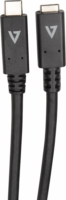 V7 V7UC3EXT USB-C apa - USB-C anya 3.2 Gen 1 Hosszabbító kábel - Fekete (2m)