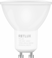 Retlux REL 36 LED Izzó 5W 425lm 3000K GU10 - Meleg Fehér (2db/csomag)