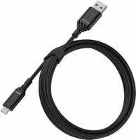 OtterBox 78-52659 USB-A apa - USB-C apa 2.0 Adat és töltő kábel - Fekete (2m)