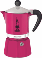 Bialetti Rainbow 3 adagos Kotyogós kávéfőző - Rózsaszín