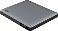 Aukey PB-Y44 Powerbank 20000mAh 100W (3-5A / 5-20V) - Szürke