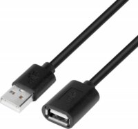TB AKTBXPU1PAAW18B USB-A apa - USB-A anya 2.0 Hosszabbító kábel - Fekete (1.8m)