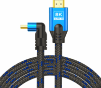 Savio CL-175 HDMI 2.1 - HDMI 2.1 Kábel 5m - Fekete