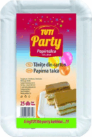 Tuti Party Papírtálca (25 db)