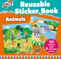 Galt Toys Újraragasztható matricás könyv - Állatok