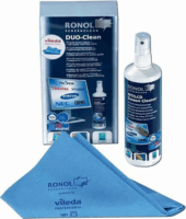 Ronol 10025OE Duo-Clean Kijelző tisztító folyadék + kendő (250ml)