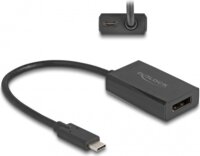 Delock 61059 DisplayPort anya - USB Type-C apa adapter 150mm - Fekete