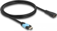 Delock 81997 HDMI anya - HDMI apa bővítőkábel 1m - Fekete