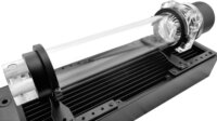 Singularity Computers Protium 250mm-es akril vízhűtés tartály - Fekete