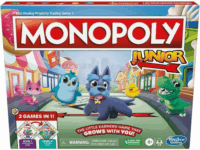 Hasbro Monopoly Junior 2 az 1-ben társasjáték