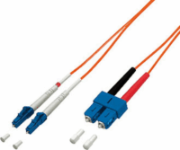 Equip 254321 optikai patch kábel LC/SC Duplex 1m - Narancssárga