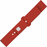 Fixed Sporty Strap Univerzális Szilikon szíj 22 mm - Piros