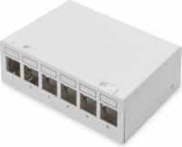 Digitus DN-93716 Moduláris asztali patch panel - 6 port