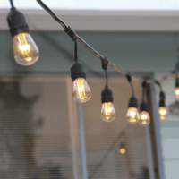 Lite Bulb Moments Vintage Edison Smart Kültéri Okos hangulatvilágítás Fényfüzér 10m - hideg fehér / meleg fehér