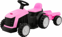 Ramiz Elektromos Traktor pótkocsival - Rózsaszín