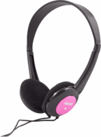 Maxell Kids Vezetékes Headset - Fekete/Rózsaszín