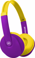Maxell HP-BT350 Wireless Gyermek Headset - Lila/Sárga