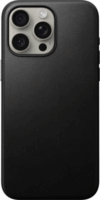 Nomad Modern iPhone 15 Pro Max Hátlapvédő Bőrtok - Fekete