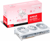 PowerColor Radeon RX 7800 XT 16GB GDDR6 Hellhound Sakura White OC Videókártya