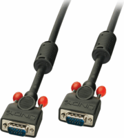 Lindy 36371 VGA Kábel - 50cm - Fekete