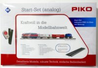Piko 57154 játékvonat kezdőkészlet - BR 218 Dízelmozdony tehervagonokkal