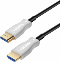Premiumcord KPHDM2X100 Aktív optikai HDMI 2.0b - HDMI 2.0b Kábel - Fekete 100m