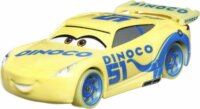 Mattel Verdák Glow Racers Dinoco játékautó